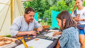 Festiwal Kultury Średniowiecza Masuria 2024, fotorelacja - zdjęcie 10