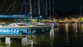 Przystań Nautica nocą, wrzesień 2024 r. - zdjęcie 15
