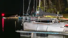 Przystań Nautica nocą, wrzesień 2024 r. - zdjęcie 13