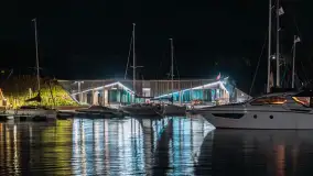 Przystań Nautica nocą, wrzesień 2024 r. - zdjęcie 35