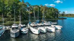 Jezioro Kisajno i port Łabędzi Ostrów, koniec września 2024 r. - zdjęcie 7