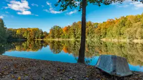 Jesień w Gizycku przy Boyen Water Park, październik 2024 r. - zdjęcie 9