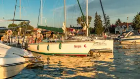 Zachód słońca nad jeziorem Bocznym, Marina Lester Club, lipiec 2024 r. - zdjęcie 16