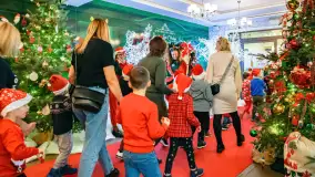 Przystań Świętego Mikołaja w Gwarku – Mazury Zimą Pełne Magii - zdjęcie 18