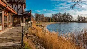 Słoneczny, późno jesienny dzień nad Niegocinem, grudzień 2024 r. - zdjęcie 6