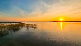 Zachód słońca nad jeziorem Mamry, wrzesień 2024 r. - zdjęcie 15