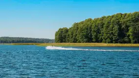 Początek września nad jeziorem Kisajno z wody - zdjęcie 5