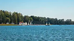 Początek września nad jeziorem Kisajno z wody - zdjęcie 27