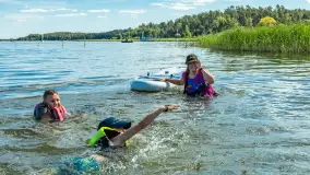 Mazurska aktywność na wodzie, Wioska Surfów, sierpień 2024 r. - zdjęcie 18