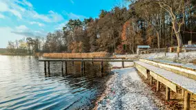 Zimowe mobilne biuro Mazury24, czyli Arek na biwaku, grudzień 2024 r. - zdjęcie 11