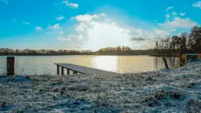 Zimowe mobilne biuro Mazury24, czyli Arek na biwaku, grudzień 2024 r. - zdjęcie 29