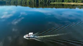 Wrześniowe Mazury z drona cz. II 2024 r. - zdjęcie 27