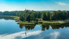 Wrześniowe Mazury z drona cz. II 2024 r. - zdjęcie 32