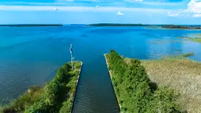 Kanał Jegliński z drona, wrzesień 2024 r. - zdjęcie 1