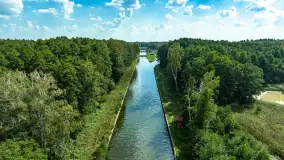 Kanał Jegliński z drona, wrzesień 2024 r. - zdjęcie 33