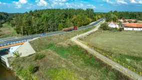 Kanał Jegliński z drona, wrzesień 2024 r. - zdjęcie 22