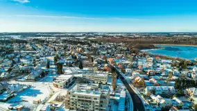 Wilkasy i jezioro Niegocin w zimowej aurze, styczeń 2025 r. - zdjęcie 1