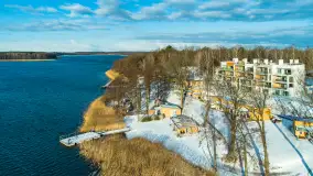 Zimowa zatoka Tracz na zdjęciach z lotu ptaka, styczeń 2025 r. - zdjęcie 6