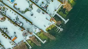 Zachód słońca nad jeziorem Tajty, styczeń 2025 r. - zdjęcie 21