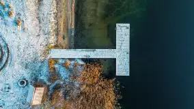 Wschód słońca nad jeziorem Święcajty w Kolonii Rybackiej - zdjęcie 42