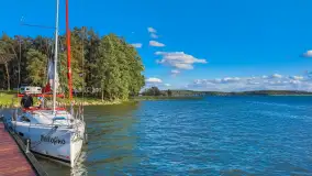 Port Piękny Brzeg nad jeziorem Święcajty w 2018 roku - zdjęcie 11