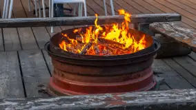 Zachód słońca nad jeziorem Bocznym w Rydzewie, maj 2024 r. - zdjęcie 29