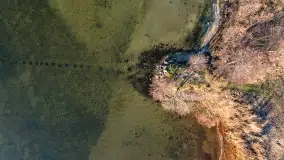 Popołudnie nad jeziorem Kisajno przy Pierkunowie, styczeń 2025 r. - zdjęcie 20