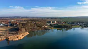 Popołudnie nad jeziorem Kisajno przy Pierkunowie, styczeń 2025 r. - zdjęcie 14