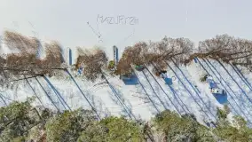 Zatoka Mrówki i jezioro Ryńkie w zimowej odsłonie, luty 2024 r. - zdjęcie 2