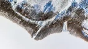 Zatoka Mrówki i jezioro Ryńkie w zimowej odsłonie, luty 2024 r. - zdjęcie 29