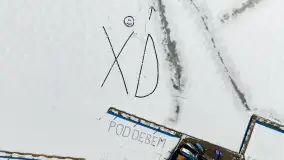 Port Pod Dębem w zimowym śnie i... białej odsłonie, luty 2025 r. - zdjęcie 13