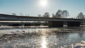 Przystań Nautica w zimowej scenerii, luty 2025 r. - zdjęcie 12