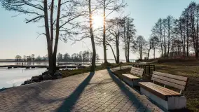 Przystań Nautica w zimowej scenerii, luty 2025 r. - zdjęcie 19