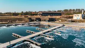 Przystań Nautica w zimowej scenerii, luty 2025 r. - zdjęcie 18