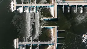 Przystań Nautica w zimowej scenerii, luty 2025 r. - zdjęcie 32