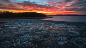 Magiczny zachód słońca, przedwiośnie 2025 r. - zdjęcie 3