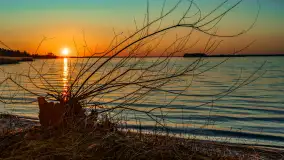 Zachód słońca nad Darginem, marzec 2025 r. - zdjęcie 20