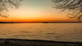 Zachód słońca nad Darginem, marzec 2025 r. - zdjęcie 26