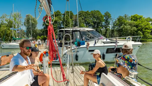 Ekipa Gertisu w Dziki Harszu nad jeziorem Dargin