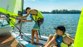 Szkolenia poza szlakami Mazur, odwiedziliśmy Rumszewicz Sailing - zdjęcie 18