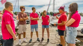 Przypomnieliśmy sobie troszkę teorii z żeglowania, dzień w Iławie - zdjęcie 21