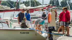 Jeszcze jeden raz nad Jeziorakiem z wizytą w szkole żeglarstwa Ważka - zdjęcie 15