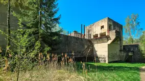 Śluza Leśniewo Górne, Kanał Mazurski, kwiecień 2025 r. - zdjęcie 5