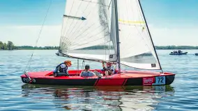 Fotorelacja - Akademickie Mistrzostwa Polski 2025 w Żeglarstwie, AZS Wilkasy, maj 2025 - zdjęcie 30