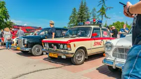 Zlot Samochodów Zabytkowych w Kruklankach, czerwiec 2025 r. - zdjęcie 1