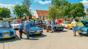 Zlot Samochodów Zabytkowych w Kruklankach, czerwiec 2025 r. - zdjęcie 28