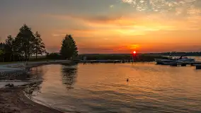 Zachód słońca w Ogonkach, port 69, czerwiec 2025 r. - zdjęcie 23