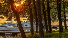 Zachód słońca w porcie Piękny Brzeg, czerwiec 2025 r. - zdjęcie 26