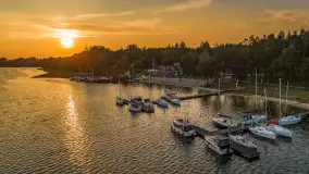 Zachód słońca w porcie Piękny Brzeg, czerwiec 2025 r. - zdjęcie 24