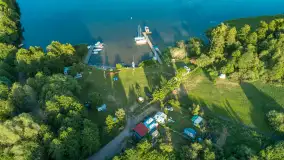 Okartowo, jeziora Śniardwy i Tyrkło z drona, lato 2025 r. - zdjęcie 38